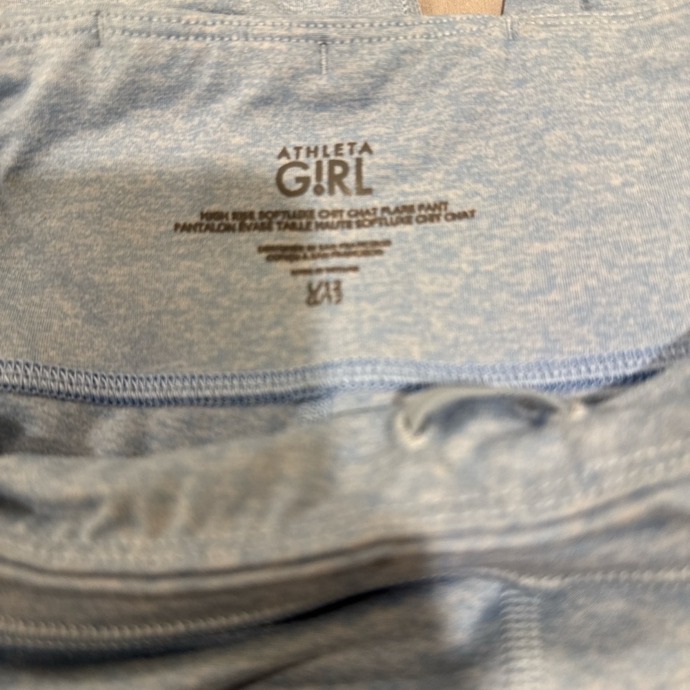 Athleta Girl Sky Blue Tee